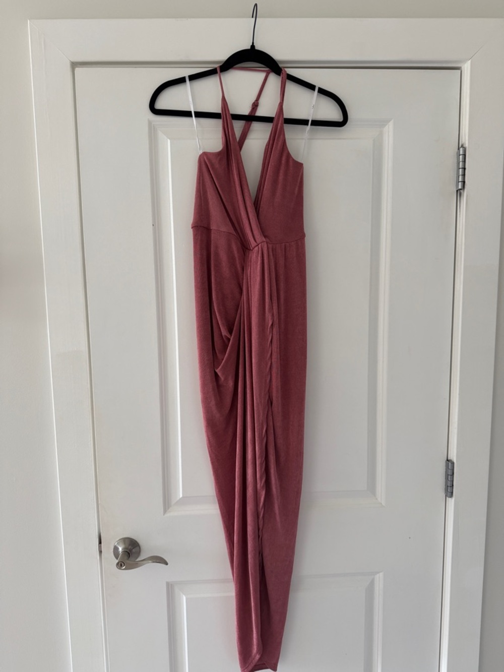 Lulus Mauve Pink Halter Midi Dress